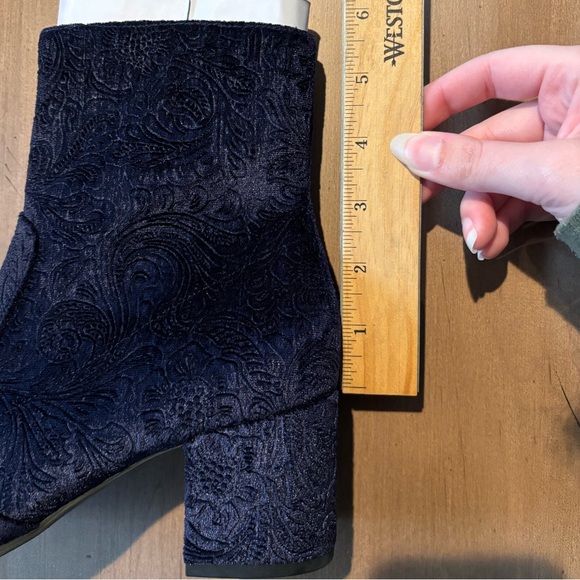 Unisa Dark Blue Ankle Boots - Picture 8 of 9